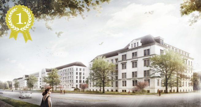 Stauffenbergallee Dresden | LORENZEN MAYER ARCHITEKTEN | 1. Preis