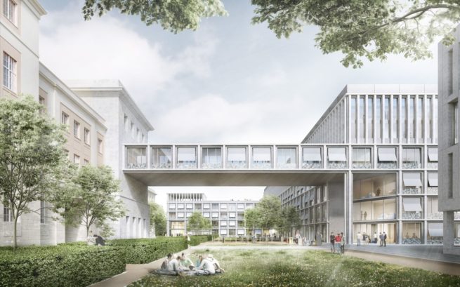 Lehr- und Laborgebäude HTW Dresden | Rohdecan Architekten GmbH | 1. Preis