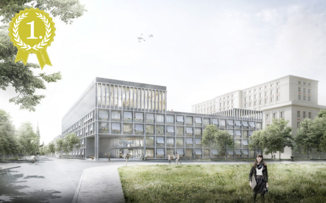 Lehr- und Laborgebäude HTW Dresden | Rohdecan Architekten GmbH | 1. Preis