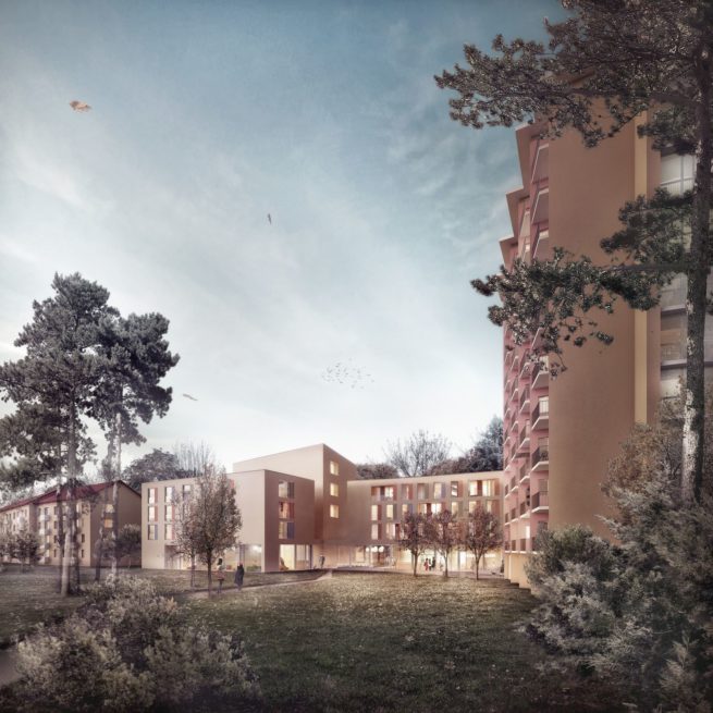 Bebauungsstudie Erlangen | Schellenberg & Bäumler