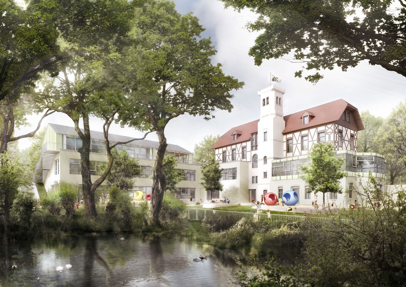 Kita Grundschlösschen | Schubert Horst Architekten