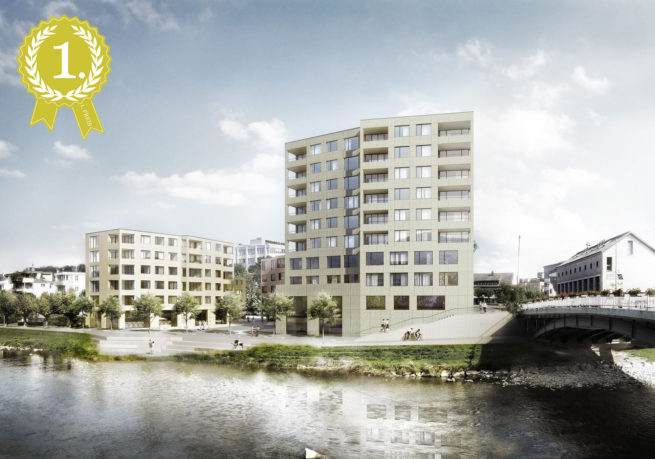 Stadthausareal Adliswil, Schweiz | von Ballmoos Krucker Architekten | 1. Preis