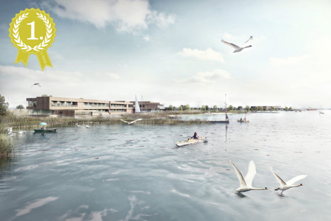 Winkelmüller Architekten & Sinai Landschaftsarchitekten | Masterplan Seebad Illmitz | Wettbewerb 1. Preis