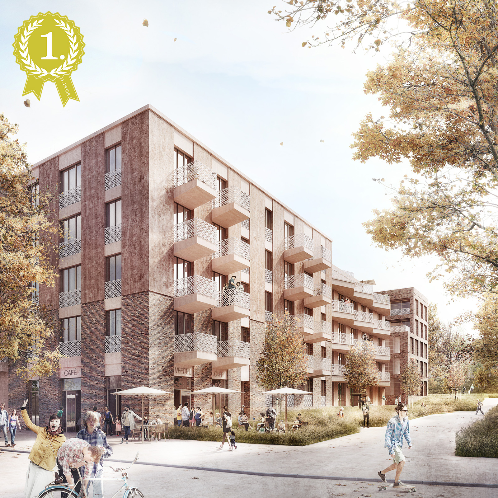 Koeln Ehrenveedel | Lorenzen Mayer Architekten GmbH | Wettbewerb 1. Preis