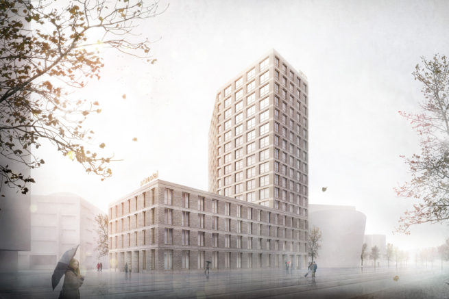 Studie Prizeotel Düsseldorf | Lorenzen Mayer Architekten GmbH, May & Co. Wohn- und Gewerbebauten GmbH