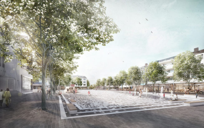 Neuer Markt Haan | RMP Stephan Lenzen Landschaftsarchitekten