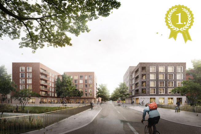 KNBK Jenfelder Au, Hamburg | Wettbewerb 1. Preis